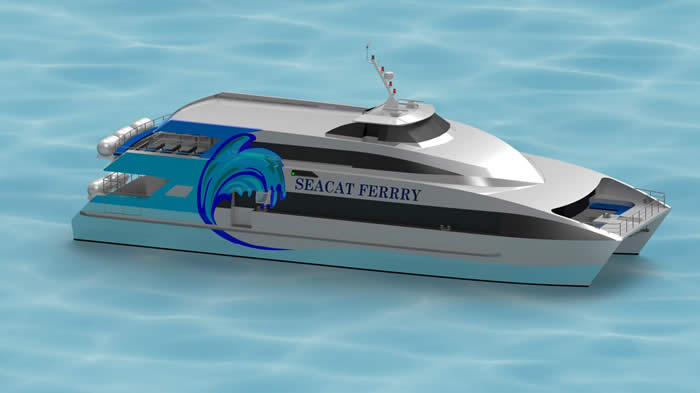 29M ferry design 3D