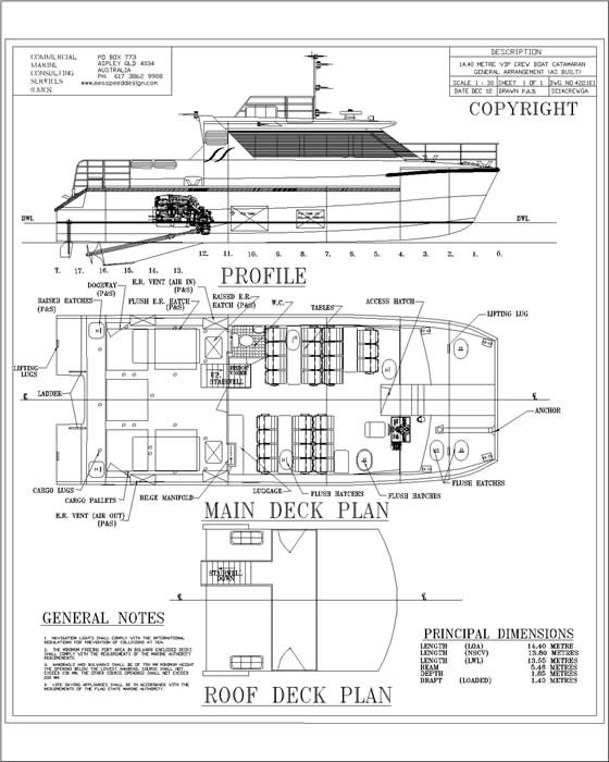 14 M Crew Boat Cat (VIP)