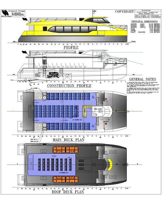Aluminium Catamaran Plan Stradbroke Flyer